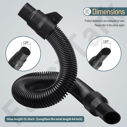 14-37-0105 18v/28v Wet/Dry Vac Hose Assembly for 18V Vacuum 0880-20 0970-20 w/Attachments Adapter Kit (Internal Storage)