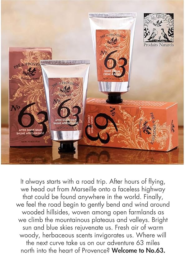 Pre de Provence No.63 Men's Collection, Soap on a Rope