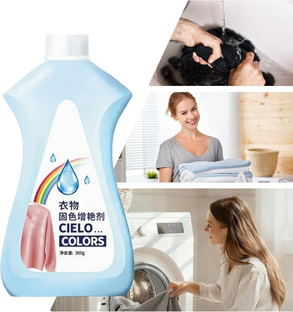 Laundry Color Grabber - T Shirt Fading Repair Liquid | 300g Fading Repair Guard, Black Dye Catcher Laundry Agent For Washing Fabric Pant Coat Sofa Cover Blanket