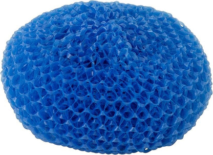 Nylon Scouring Pads-Dish Scrubber, for Dishes, Pots, and Stoves, Durable Mesh Scourers, for Tough Cleaning. Nylon Dish Scrubbers, Pack of 3, Assorted Colors (Superio)
