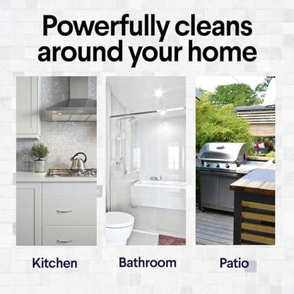 409 All Purpose Cleaner Spray, 32 Fl Oz Multi-Surface Antibacterial Kitchen Degreaser, Kills 99.9% of Germs Including COVID-19 Virus, Multipurpose Disinfectant Spray Bottle + Microfiber Cloth