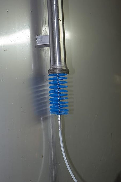 Vikan 53545 Tube Brush,for Flexible Handle,.5",PP/PBT,White