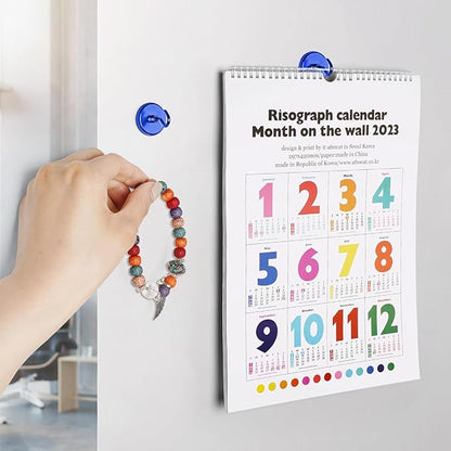 FINDMAG Cruise Magnetic Hooks, 110lbs Magnetic Hooks for Hanging, Magnet Hangers for Grill, Strong Magnets Heavy Duty, Cruise Essentials 2026, Locker Organizer, Kitchen Supplies, 6Pack, Blue