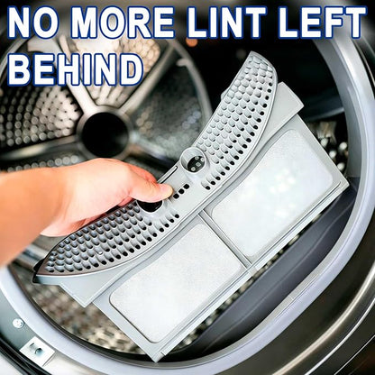 Dryer Vent Cleaner Kit with Universal Vacuum Hose Attachments Fit Most Vaccum Cleaner - Dryer Lint Brush & Vacuum Attachment Set for Clothes Dryer Cleaning, Lint Trap Cleaner, Home Maintenance Tools