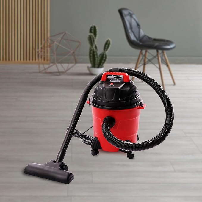 Wet Dry Vacuum 1000W 4Gal, Heavy-Duty Shop Vacuum w/Filter - Portable 3-in-1 Function for Garage, Car & Workshop, 39ft Cleaning Diameter