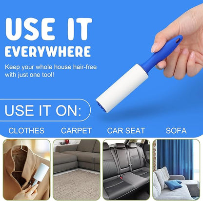 Hushee 20 Pcs Mini Lint Roller Bulk for Travel Small Lint Removers for Pet Hair and Clothes, 20 Rolls, 600 Sheets, Travel Size Removers Sticky Removing Tool for Travel, Gift Bags, Furniture, Car Seat