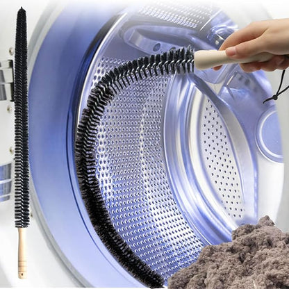 Dryer Lint Brush Vent Cleaner,30Inch Dryer Vent Cleaner Kit Cleaning Long Flexible Coil Brush(1 Pack)