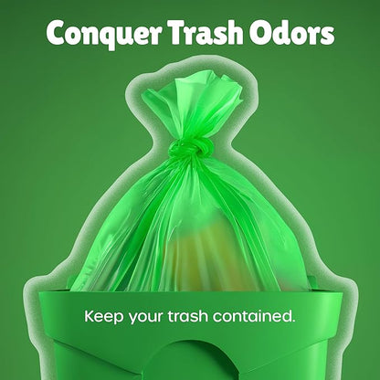 FORID Small Trash Bags 4 Gallon for Bathroom - Extra Thick Colored Garbage Bags Unscented,Strong Plastic Wastebasket Can Liners for Home Bedroom Office and Car,150 Bags Multi Colored (Pack of 2)
