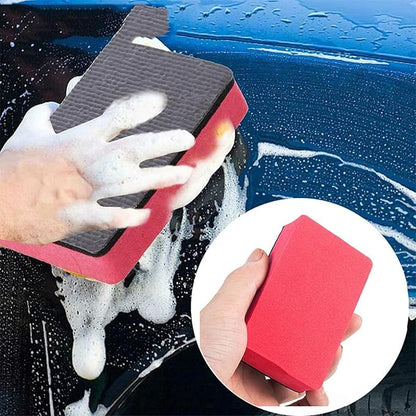Car Wash Mud Magic Clay Sponge Bar Block Pad Cleaning Eraser Wax Polisher Tool Remove Contaminants Car Wash