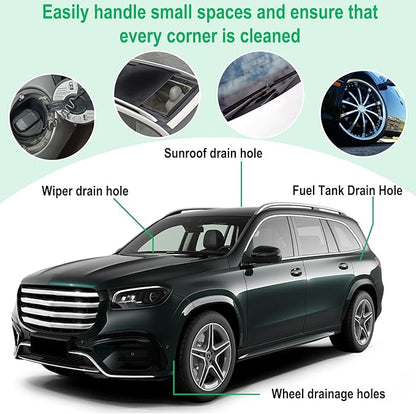 Auto Sunroof Drain Cleaning Tool, 78 Inch Flexible Tube Cleaning Brush, Drain Brush Extra Long Pipe Cleaners for Cars, Car Accessories, Car Sunroof Drain Hole Cleaner for Drains, Sewers, Windshields