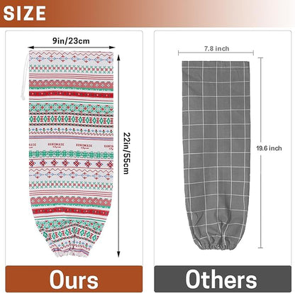 SWISSELITE 2Pcs Plastic Bag Holder, Reusable Plastic Bag Organizer Wall Mount, Large Grocery Bag Storage Dispenser, 22x9 IN