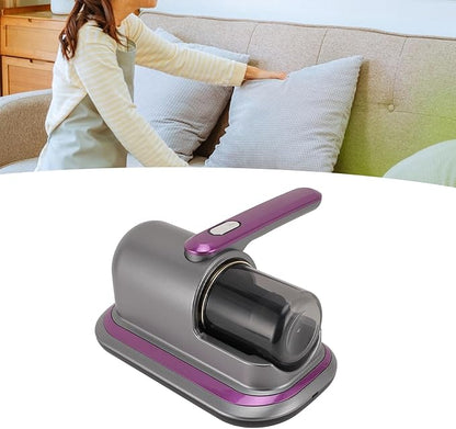 Mattress Vacuum Cleaner, 12Kpa Suction Bed Vacuum Cleaner with UV Light,Handheld Bed Vacuum Cleaner with Smart Dust Sensor, HEPA Filter, Effectively Cleans Bedding, Sofas, Carpets