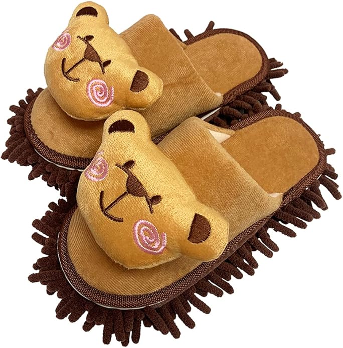 Selric Super Chenille Microfiber Washable Mop Slippers Shoes, Detachable Mopping Shoes, Floor Dust Dirt Hair Cleaner, Multi-sizes Multi-Colors Available