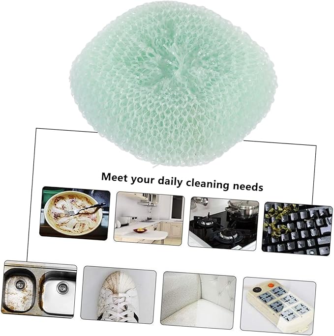 36pcs Multi-Functional Cookware Cleaning Balls Durable Non-Corrosive Scouring Balls for Kitchen Use Compact and Lightweight Dish Scrubbers for Pots and Bowls Cleaning