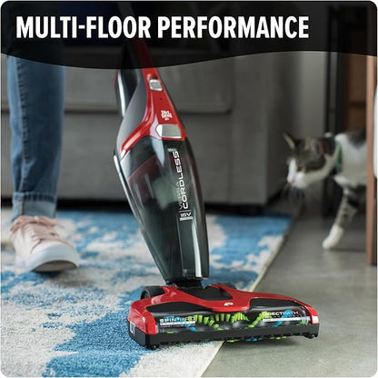 Dirt Devil 3-in-1 Versa Stick Vacuum Cleaner, Lightweight, Rechargeable, Ideal for Pet Hair, Dog Beds, Stairs, and More, Cordless Vacuum Cleaners for Home Use