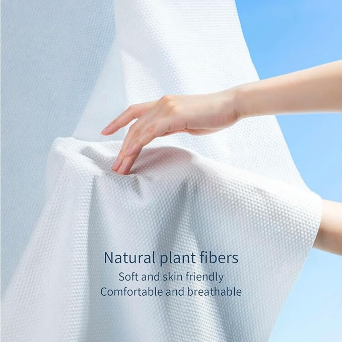 4 Pack Disposable Bath Towels Durable Large Portable Thicken Camping Towels for Travel Hotel Business Trip Swimming Pet Towels Sauna Spa Hot Spring Water Play 55''X27.5''