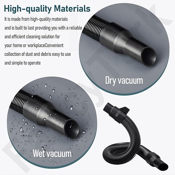 14-37-0105 18v/28v Wet/Dry Vac Hose Assembly for 18V Vacuum 0880-20 0970-20 w/Attachments Adapter Kit (Internal Storage)