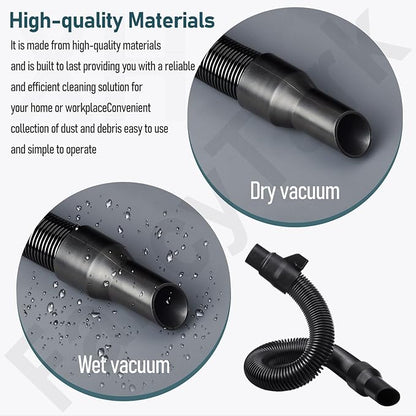 14-37-0105 18v/28v Wet/Dry Vac Hose Assembly for 18V Vacuum 0880-20 0970-20 w/Attachments Adapter Kit (Internal Storage)