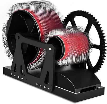 Manual Wool Carder, Drum Card for Wool Felt, Fiber Cardboard, Quick Mixing of Colors, Shaving and Yarning, for Crafts Enthusiasts~/