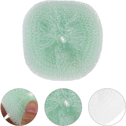 12pcs Kitchen Scouring Balls Multi-Color Household Cleaning Balls for Cookware and Pots, Rust and Dirt Removal Scrubbing Tool, Safe Scrubbers for Kitchen Cleanup Random Color