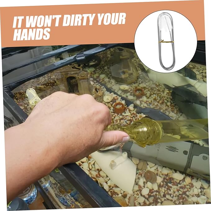 Flexible Double-Ended Aquarium Tube Brush Drain Cleaning Brush for Sink Shower Hose Long Handle