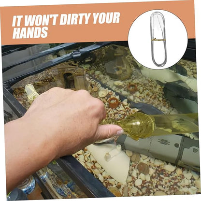Flexible Double-Ended Aquarium Tube Brush Drain Cleaning Brush for Sink Shower Hose Long Handle