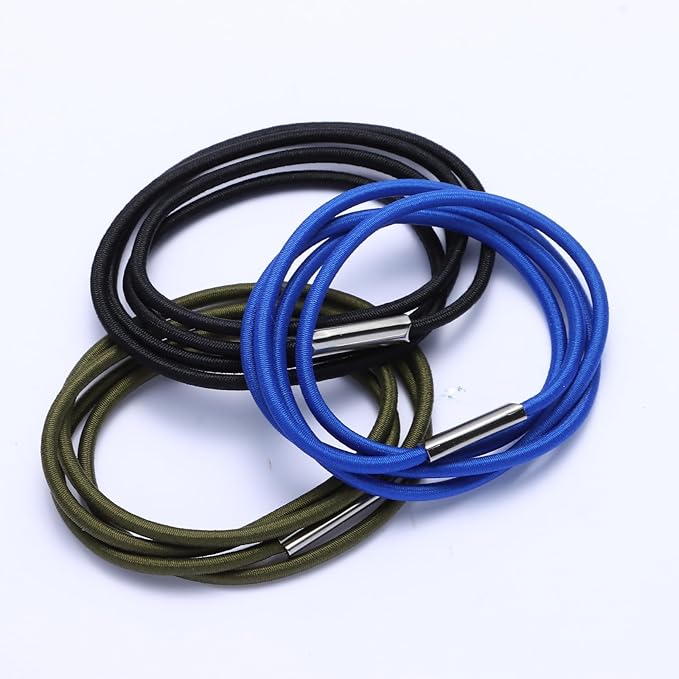Trash Can Rubber Bands 3Pcs, Large Rubber Bands Heavy Duty, Fits 13-30 Gallon Trash and Garbage Cans, High Elastic Trash Bag Holder Bands for Kitchen Office Garage, Secure Garbage Bags in Place