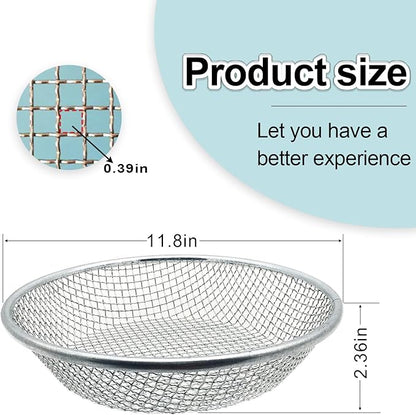 3/8 Inch Soil Sifter for Gardening, Rock Sifter for 5Gallon Bucket,Compost Sifter Dirt Sifter,Captures Dirt Rocks Sawdust