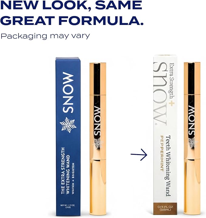 Snow Extra-Strength Teeth Whitening Serum - Oral Care Teeth Whitener Pen - Whitening Pen for Stain Removal & Whiter Teeth - Tooth Whitener with Potassium Nitrate and Hydroxyapatite - 1 Pack