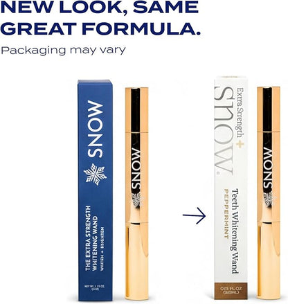 Snow Extra-Strength Teeth Whitening Serum - Oral Care Teeth Whitener Pen - Whitening Pen for Stain Removal & Whiter Teeth - Tooth Whitener with Potassium Nitrate and Hydroxyapatite - 1 Pack