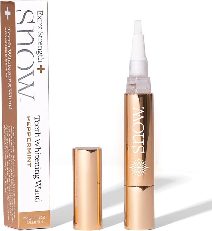 Snow Extra-Strength Teeth Whitening Serum - Oral Care Teeth Whitener Pen - Whitening Pen for Stain Removal & Whiter Teeth - Tooth Whitener with Potassium Nitrate and Hydroxyapatite - 1 Pack