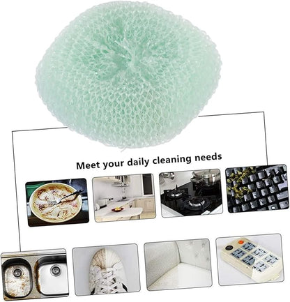 VALICLUD 1set Scouring Balls for Kitchen Cleaning High Performance Cookware Scrubber Balls Durable Dish Washing Scrubbers Lightweight Portable for Home Outdoor Use 12pcs