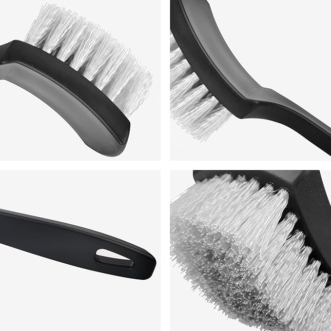 Carpet Brushes for Cleaning, Scrub Brush for Floor Mats, Cleaning Brush for Car Interior and Home, Simple and Practical (White)