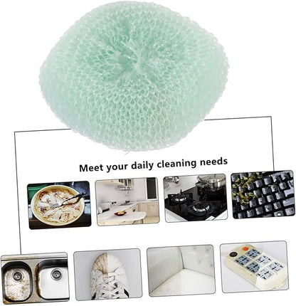 VALICLUD 36pcs Household Cleaning Scouring Multi-Functional Kitchen Cleaning Tools for Pots and Bowls and Non-Corrosive Random Colors