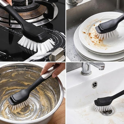 Brush Refill for OXO Steel Dish Brush - 4 Pack Dish Brush Cleaning Replacement Head