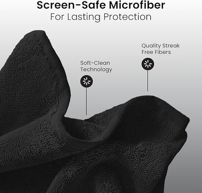 EVEO Screen Cleaner Spray - Large Screen Cleaner Bottle - TV Screen Cleaner, Computer Screen Cleaner, for Laptop, Phone, Ipad - Computer Cleaning kit Electronic Cleaner (1 Pack)