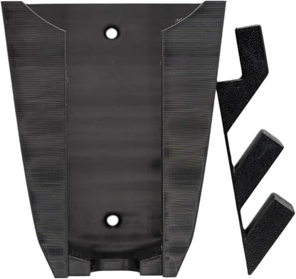 Wall Mount for Bissell Pet Hair Eraser + Bonus Accessory Holder – Fits 2390, 2390A, 2284W, 23903, Auto-Mate – 3D-Printed Vacuum Dock (Black)
