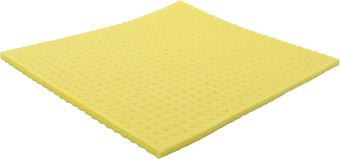 Spontex Sponge Cloth Value Pack of 8, Extremely Absorbent and Durable, Made of Viscose, Biodegradable (1 x 8 Pieces)