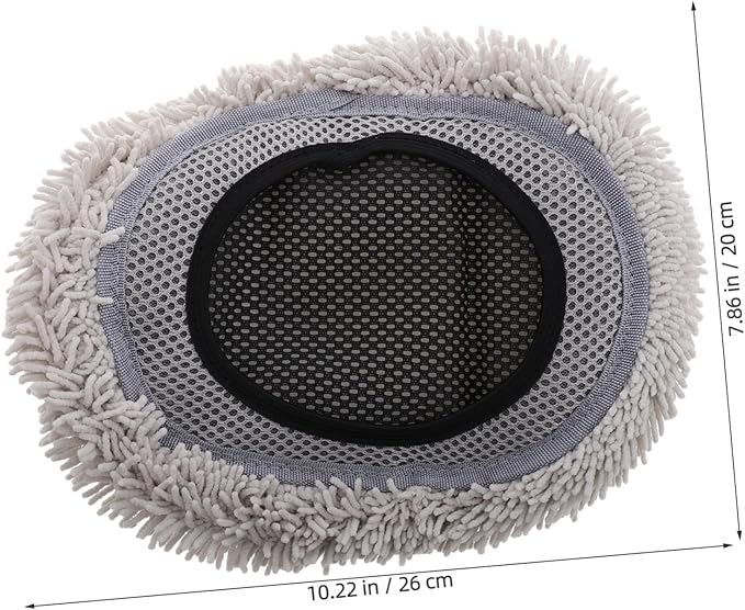 Soft Chenille Car Wash Brush Head Mop Replacement Scratch Cover Auto Cleaning Supplies Accessory