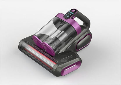 AMTPM 17KPa Cordless Mattress Vacuum Cleaner with UV Care & 40,000RPM Beating - 520ml Dustbin, USB Rechargeable for Bed, Pet Hair