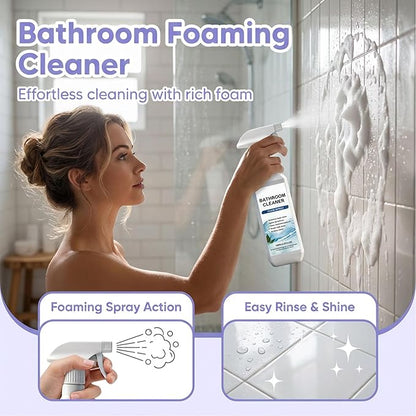 Scale Remover Bathroom Cleaner - 100ml Scale Remover Bathroom Cleaner for Tiles, Glass, Stainless, Steel, Sinks