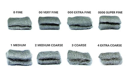 Red Devil 0323 Steel Wool, 0 Fine, (Pack of 48)