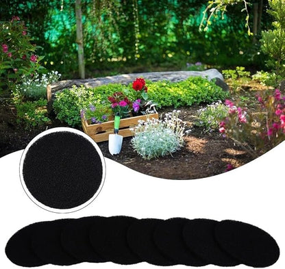 8pcs Filters Round Indoor Kitchen, Compost Bucket, Activated, Charcoal Filters(125 * 10mm)