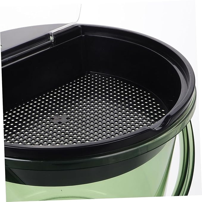MAGICLULU Trash Can Tea Dregs Bucket Lid Food Waste Bin for Kitchen Grounds Waste Bin for Countertop Sturdy Design