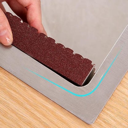 Magic Emery Cleaning Sponge, Convenient Scrub Sponge, Heavy Duty Wok Sponges with Strong Decontamination, Multi Functional Cleaning Supplies for Kitchen Pots Pans and Household Use