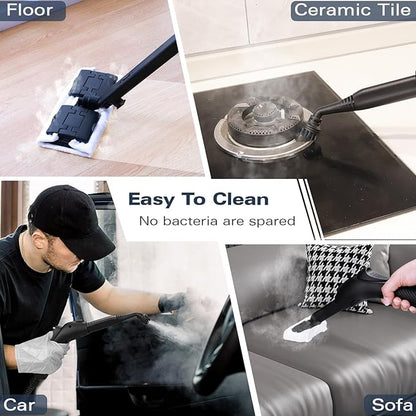 Waitbird Steam Cleaner, Steam Cleaner For Home, Handheld Steamer For Cleaning With 21 Accessories, 248 °F High Temperature, Suitable for Grout, Carpet, Floor,Grease Stain
