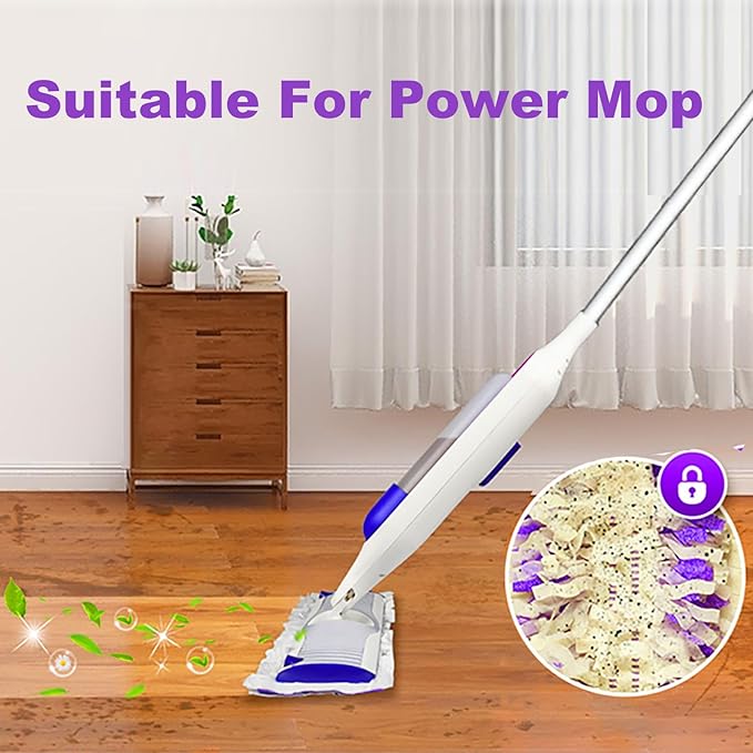 36 Pack Power Mop Refill Pads for Swiffer PowerMop - 5X Cleaning Power Mop Pads for All Multi-Surface Hardwood Floor Cleaning, 12 Layers Thickened Durable | Super Absorbent