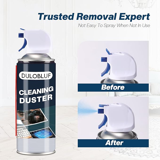 Compressed Air Duster : Reusable Car Dusters Airduster