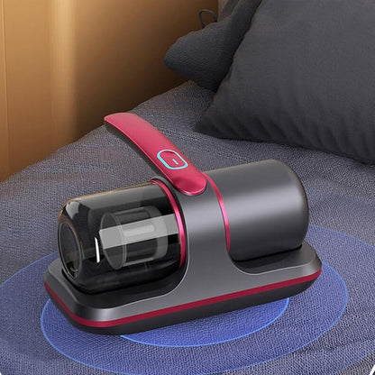 Handheld Vacuum Cordless Rechargeable,8kpa Suction,Strong Double Beat Mode, 8000 Beats Per Minute - Powerful Vacuum Cleaner for Mattress,Sofa & Carpets (Silvery)
