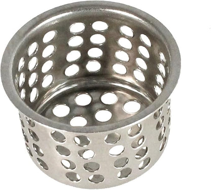 Plumb Pak, Chrome, Size PP820-37 Strainer Basket-Basin Sink 1-inch, 1 Pack